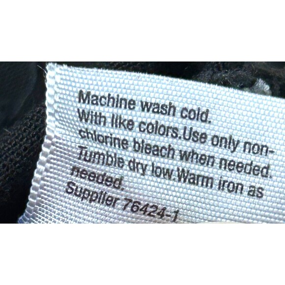 New a.n.a A New Approach Pull On Jeggings Black Denim Jeans Inseam Size M 1226N2 - Picture 12 of 12